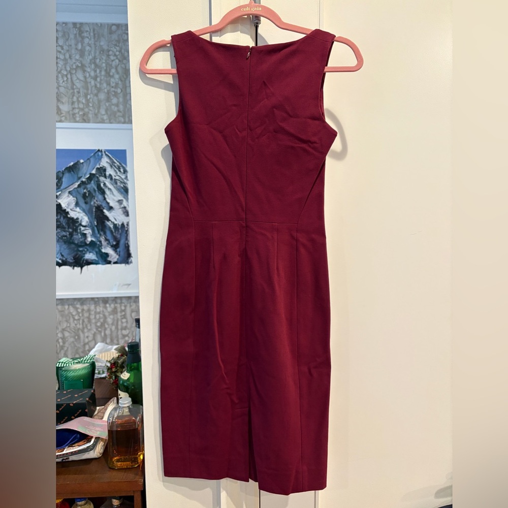MM LaFleur Rachel Dress — Raspberry - Picture 4 of 4